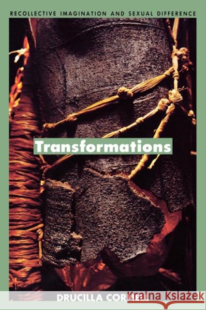 Transformations: Recollective Imagination and Sexual Difference Cornell, Drucilla 9780415907477