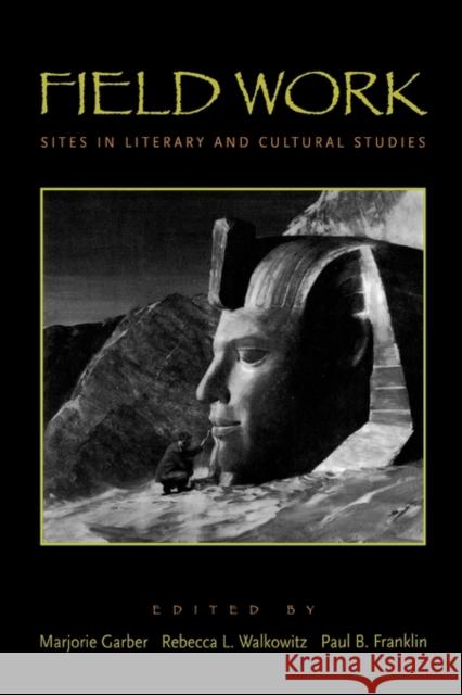 Field Work: Sites in Literary and Cultural Studies Garber, Marjorie 9780415914550 Routledge