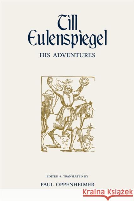 Till Eulenspiegel: His Adventures Anonymous 9780415937634 Routledge