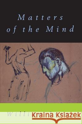 Matters of the Mind William Lyons 9780415937887