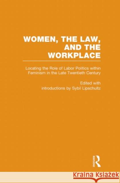 Locating the Role of Labor Politics Within Feminism in the Late Twentieth Century: Women, the Law, and the Workplace Lipschultz, Sybil 9780415942836