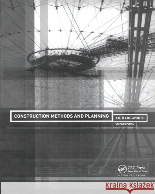 Construction Methods and Planning   9780419249801 0