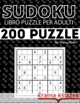 Sudoku - Libro di puzzle per adulti Deeasy Books 9780419878001