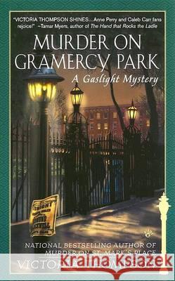 Murder on Gramercy Park Victoria Thompson 9780425178867