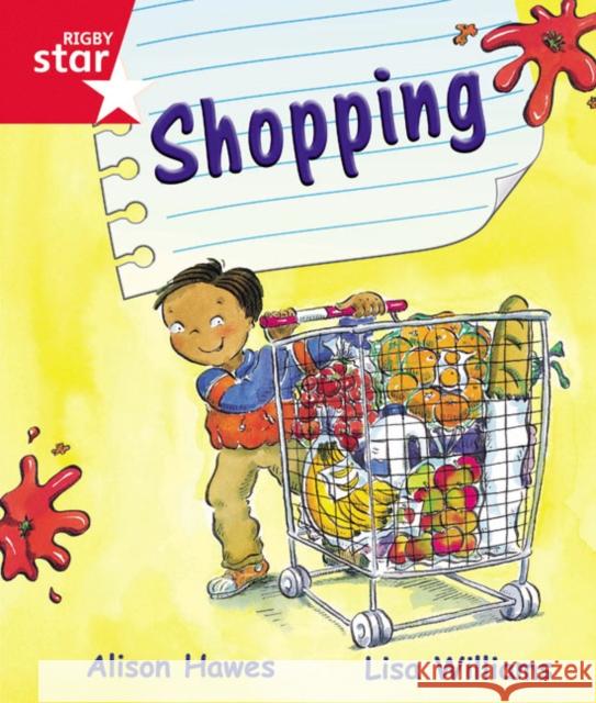 Rigby Star Guided Reception Red Level: Shopping Pupil Book (single)  9780433026587 Pearson Education Limited