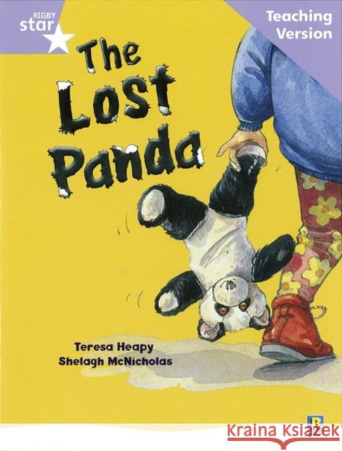 Rigby Star Guided Reading Lilac Level: The Lost Panda Teaching Version  9780433046554 HEINEMANN EDUCATIONAL BOOKS - PRIMARY DIVISIO