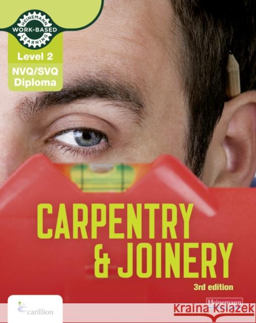 Level 2 NVQ/SVQ Diploma Carpentry and Joinery Candidate Handbook 3rd Edition Kevin Jarvis 9780435027049 Pearson Education Limited