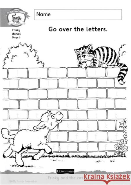 Storyworlds Reception/P1 Stage 3, Animal World, Workbook (8 Pack) Dee Reid 9780435091125