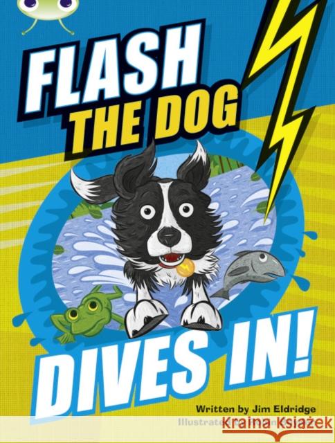 Bug Club Independent Fiction Year 3 Brown B Flash the Dog Dives In! Jim Eldridge 9780435143640