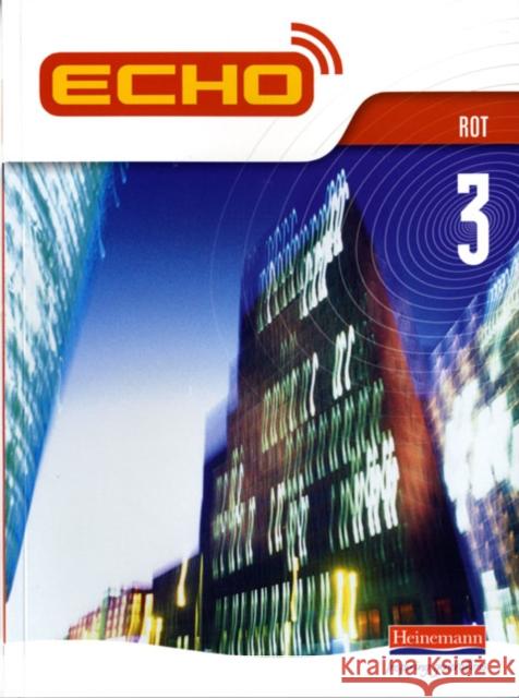 Echo 3 Rot Pupil Book Jeannie McNeill 9780435389819