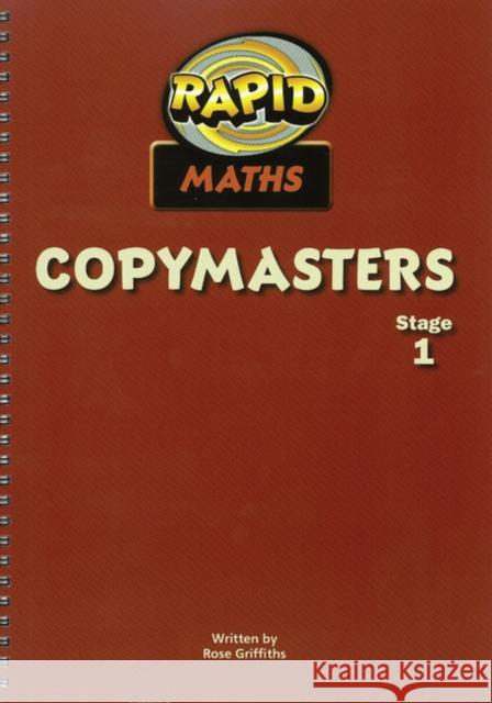 Rapid Maths: Stage 1 Photocopy Masters  9780435912451 Pearson Education Limited