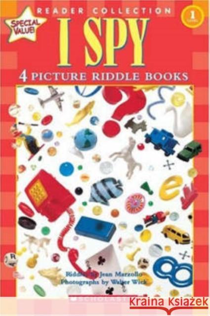 Scholastic Reader Collection Level 1: I Spy: 4 Picture Riddle Books Jean Marzollo Walter Wick 9780439763097 Cartwheel Books