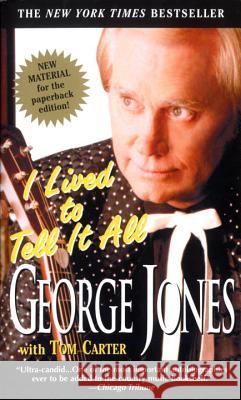 I Lived to Tell It All George Jones 9780440223733