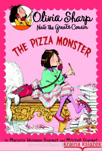 The Pizza Monster Sharmat, Marjorie Weinman 9780440420590 Yearling Books