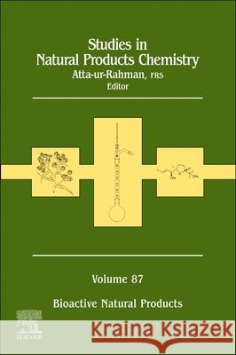 Studies in Natural Products Chemistry Vol 87 Atta-Ur-Rahman 9780443453946