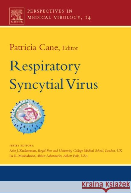 Respiratory Syncytial Virus: Volume 14 Cane, Patricia 9780444520302 Elsevier Science & Technology