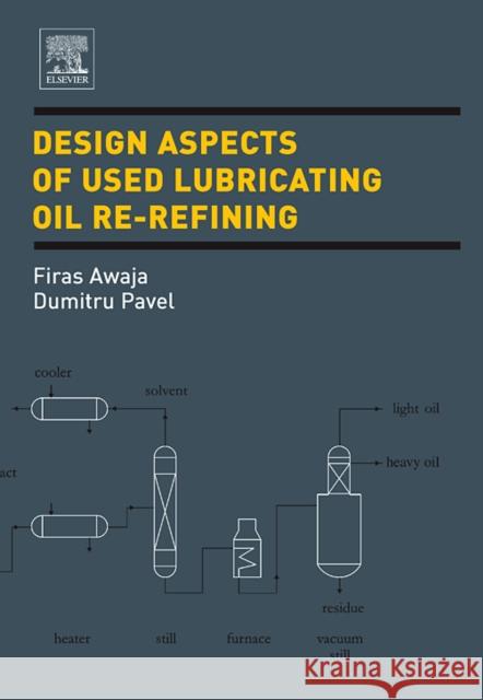 Design Aspects of Used Lubricating Oil Re-Refining Firas Awaja Dumitru Pavel 9780444522283 Elsevier Science & Technology