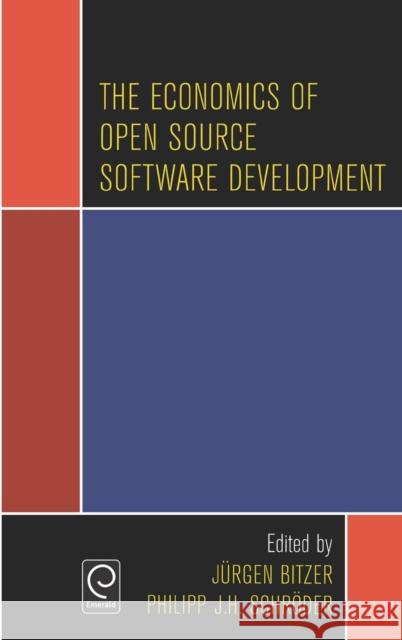 The Economics of Open Source Software Development Jurgen Bitzer, Philipp J.H. Schroder 9780444527691