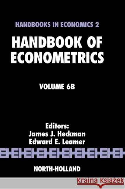 Handbook of Econometrics: Volume 6b Heckman, James J. 9780444532008 North-Holland