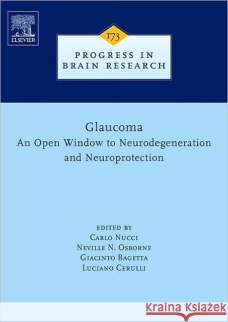 Glaucoma: An Open-Window to Neurodegeneration and Neuroprotection: Volume 173 Nucci, Carlo 9780444532565 Elsevier Science