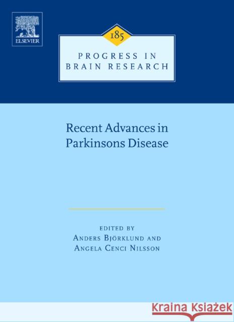Recent Advances in Parkinsons Disease: Part I: Basic Research Volume 183 Bjorklund, Anders 9780444536143 Elsevier Science
