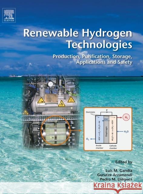 Renewable Hydrogen Technologies: Production, Purification, Storage, Applications and Safety Luis Gandia 9780444563521 0