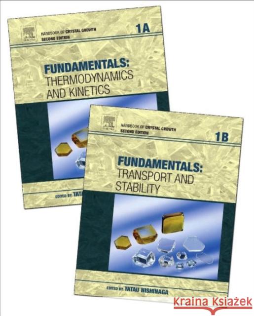 Handbook of Crystal Growth: Fundamentals Tatau Nishinaga 9780444563699 Elsevier Science & Technology