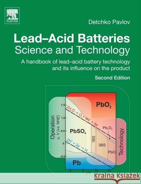 Lead-Acid Batteries: Science and Technology: A Handbook of Lead-Acid Battery Technology and Its Influence on the Product Pavlov, D. 9780444595522