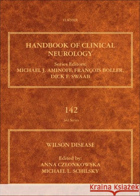 Wilson Disease: Volume 142 Czlonkowska, Anna 9780444636256 Elsevier