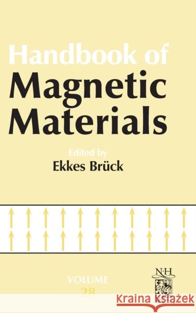 Handbook of Magnetic Materials: Volume 28 Bruck, Ekkes 9780444642950 North-Holland