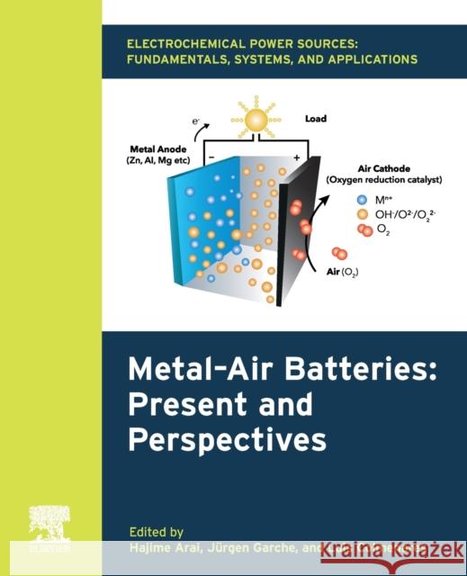 Electrochemical Power Sources: Fundamentals, Systems, and Applications: Metal-Air Batteries: Present and Perspectives Arai, Hajime 9780444643339 Elsevier