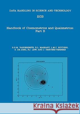 Handbook of Chemometrics and Qualimetrics: Part B Volume 20b Massart 9780444828538 Elsevier Science & Technology