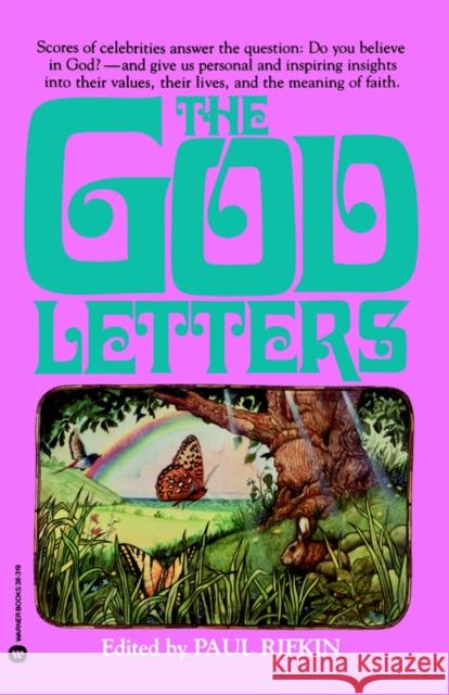 The God Letters Paul Rifkin 9780446383196 Warner Books