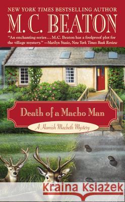 Death of a Macho Man M. C. Beaton 9780446403405 Warner Books