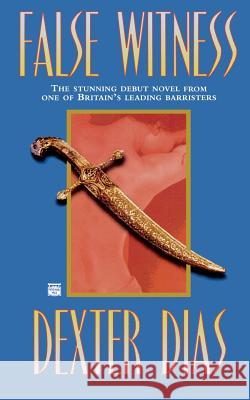 False Witness Dexter Dias 9780446404921 Mysterious Press