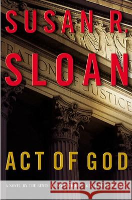 Act of God Susan R. Sloan 9780446524513 Warner Books