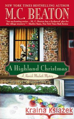 A Highland Christmas M. C. Beaton 9780446609197 Warner Books