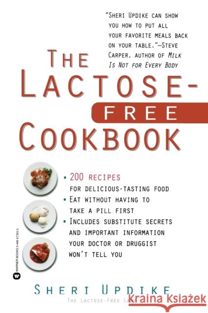 The Lactose-Free Cookbook Sheri Updike 9780446673938 Warner Books (NY)