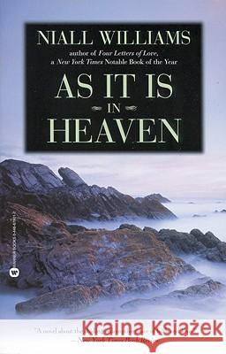 As It Is in Heaven Niall Williams 9780446676014 Grand Central Publishing