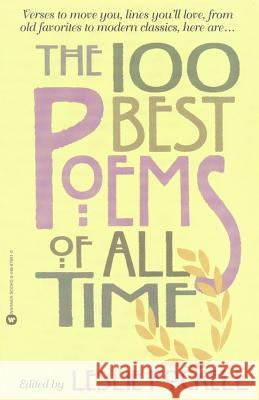 The 100 Best Poems of All Time Leslie Pockell 9780446676816 Warner Books