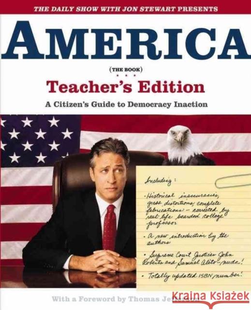 DAILY SHOW WITH JON STEWART PRESENTS AMERICA (THE BOOK)  9780446691864 Warner Books