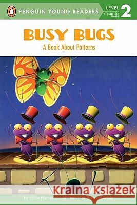 Busy Bugs: A Book about Patterns Jayne Harvey Bernard Adnet 9780448431598 Grosset & Dunlap