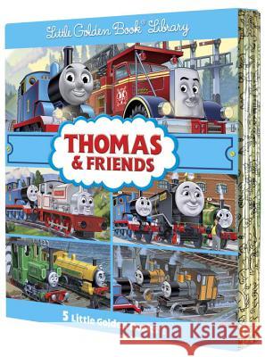 Thomas & Friends Little Golden Book Library (Thomas & Friends): Thomas and the Great Discovery; Hero of the Rails; Misty Island Rescue; Day of the Die Awdry, W. 9780449814826 Golden Books