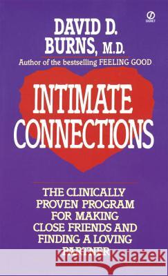 Intimate Connections David D. Burns 9780451148452