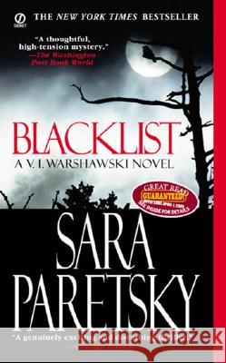 Blacklist Sara Paretsky 9780451209696 Signet Book