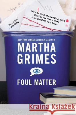 Foul Matter Martha Grimes 9780451212931 New American Library