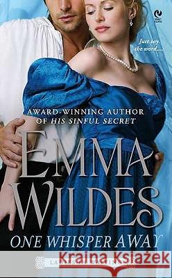 One Whisper Away Emma Wildes 9780451233974 Signet Book