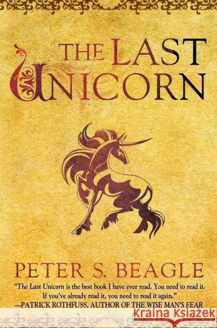The Last Unicorn Peter S. Beagle Mel Grant 9780451450524 Roc