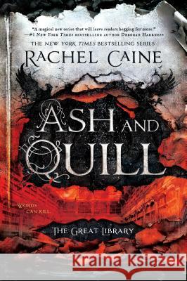 Ash and Quill Rachel Caine 9780451473158 Berkley Books