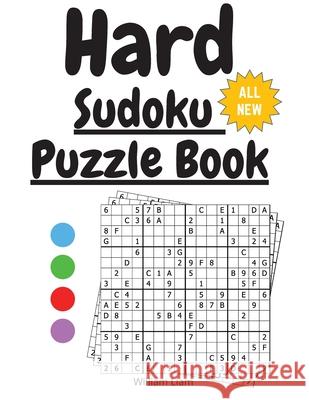 Hard Sudoku puzzle 50 challenging sudoku puzzles to solve 4*4 sudoku grid William Liam Paul Jeffrey 9780451604514 William Liam